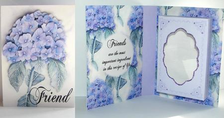 Friend Combi Card-box Ingredients of Life Verse Handcut by Carolyn Norris