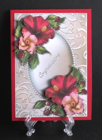 Hibiscus & Pearls Mini Kit by Carolyn Norris