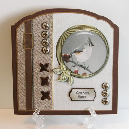 Quiet Country Charm Card Topper 2 by Carolyn Norris