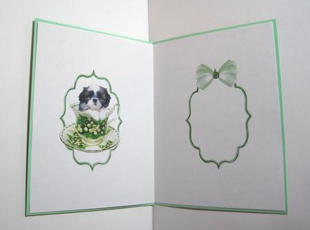 The Shih Tzu is My Cup of Tea Insert by Carolyn Norris
