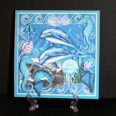 Mini Kit Swimming with Dolphins by Carolyn Norris