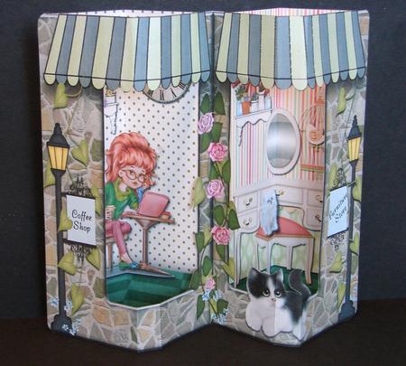 Double Window Mini-kit - Coffee Shop by Carolyn Norris