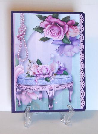 Beautiful Belle Epoque Roses + Decoupage by Carolyn Norris