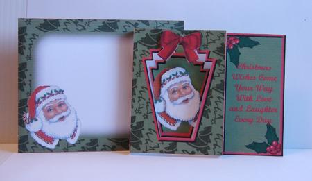 Santa Aperture Card Mini Kit by Carolyn Norris