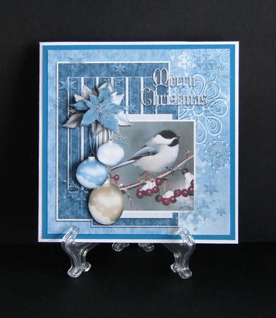 Merry Christmas Chickadee by Carolyn Norris