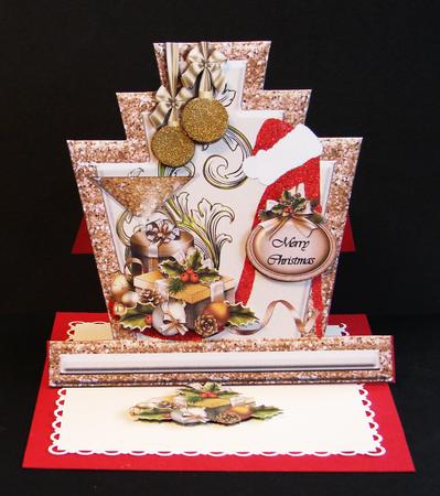 Deco Style Topper the Christmas Shoe by Carolyn Norris