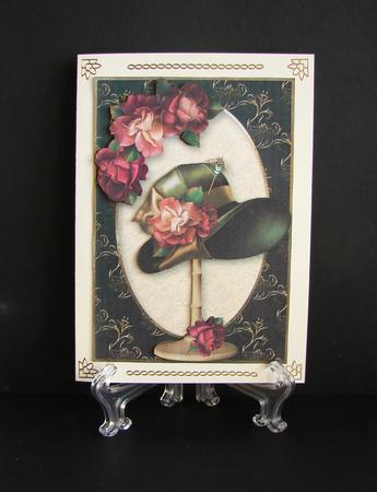 Elegant Autumn Roses by Carolyn Norris