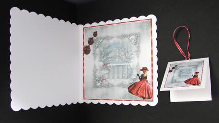 Insert to Compliment Grace by the Christmas Window by Carolyn Norris