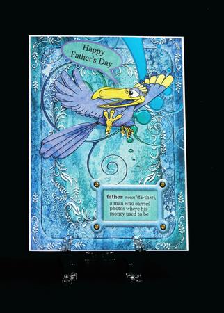 Wee Ones, Toucan A5 Step by Step Card by Carolyn Norris