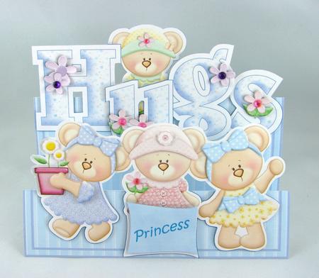 Words & Pictures Stepper Mini-kit - Hugs! by Carolyn Norris
