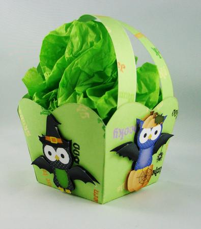 Trick or Treat Baskets - Halloween What a Hoot by Carolyn Norris