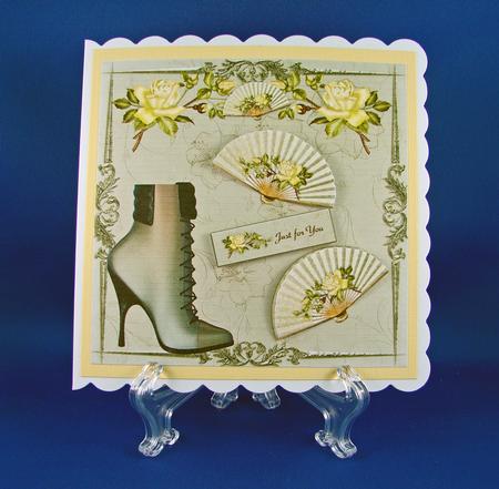 Boot & Fans by Carolyn Norris