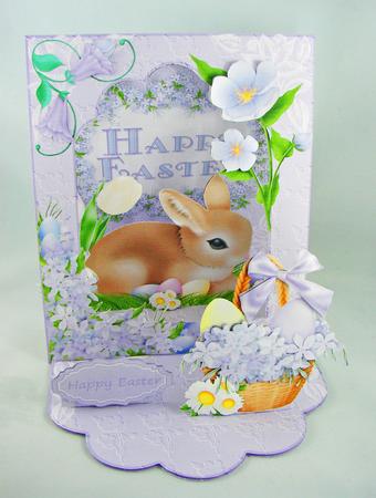 3D Open Front Easel Kit - Easter Bunny by Carolyn Norris