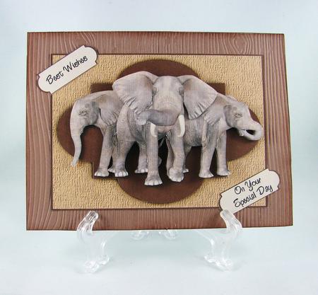 Raised Elephant Mini Kit by Carolyn Norris