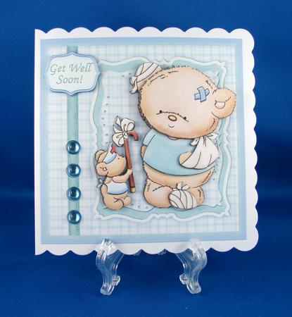 Will This Help You Get Well Soon Topper & Decoupage by Carolyn Norris