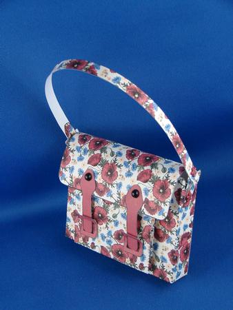 Satchel - Poppies by Carolyn Norris