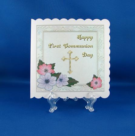 Flower Corner 4 - First Communion by Carolyn Norris