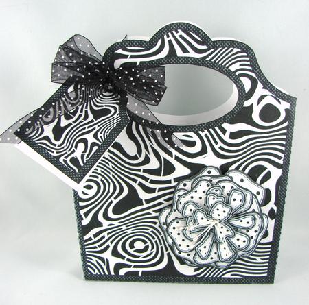 I Love Shoes Tote Bag Mono Explosion by Carolyn Norris