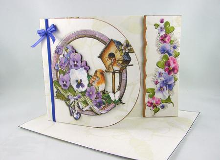 Pansy D Flap Off Center Wrap Around Kit by Carolyn Norris