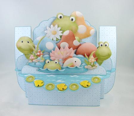 Pond Life 3D Shelf Card Kit by Carolyn Norris