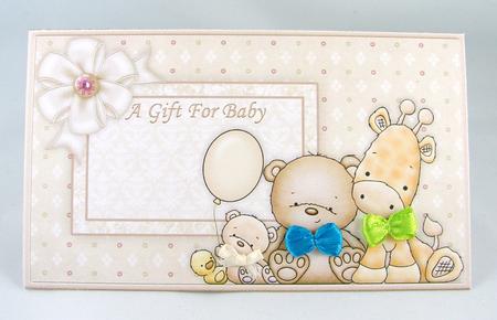 New Baby Toys Money Wallet Gift Voucher Envelope by Carolyn Norris
