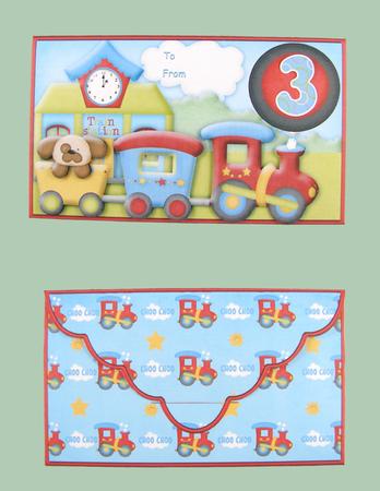 Train Money Wallet & Age Badges Sheet 1 by Carolyn Norris