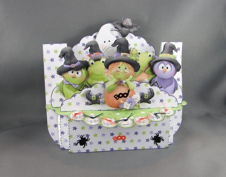 Halloween 3D Shelf Card Kit by Carolyn Norris