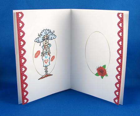Stella Valentine Kisses Insert by Carolyn Norris