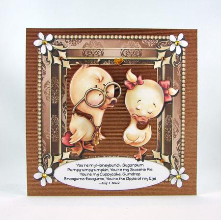 Lucky Ducky Card Topper 4 by Carolyn Norris