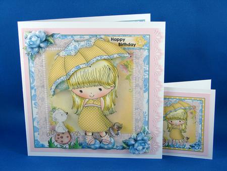 Penny's Friend Card Front Kit by Carolyn Norris