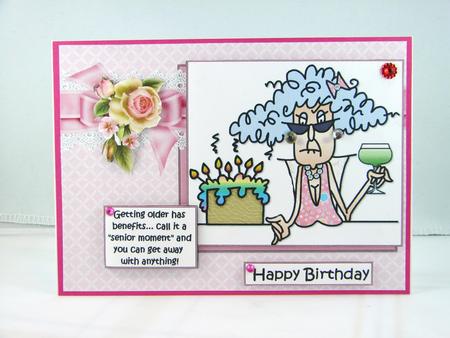 Stella Has a Senior Moment Quick Card by Carolyn Norris