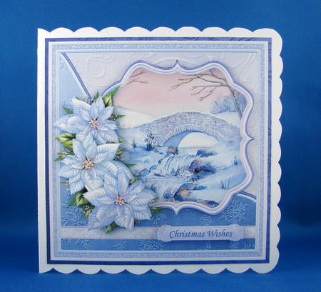 Winter Stream 7.5 Christmas Mini Kit & Decoupage by Carolyn Norris