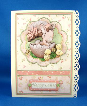 Easter Decoupage Are You the Easter Bunny? by Carolyn Norris