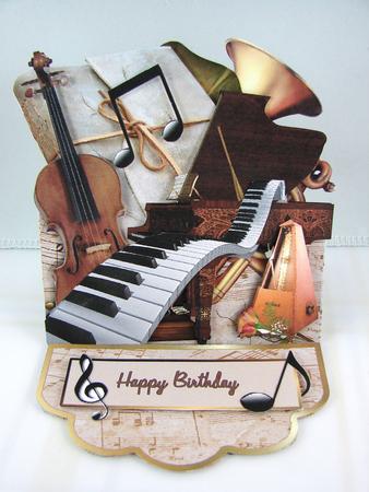 Easel Card Kit - the Rythm of Life by Carolyn Norris