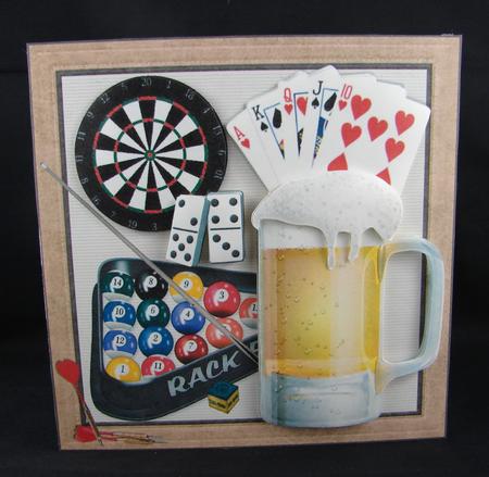 8x8 Games Night and a Pint Mini Kit by Carolyn Norris