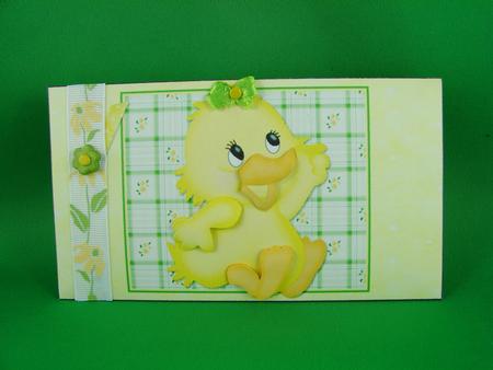 Cute Duckling Money Wallet by Carolyn Norris