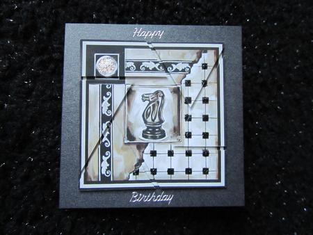 Chess 2 Camera Eye Stacker by Carolyn Scattergood