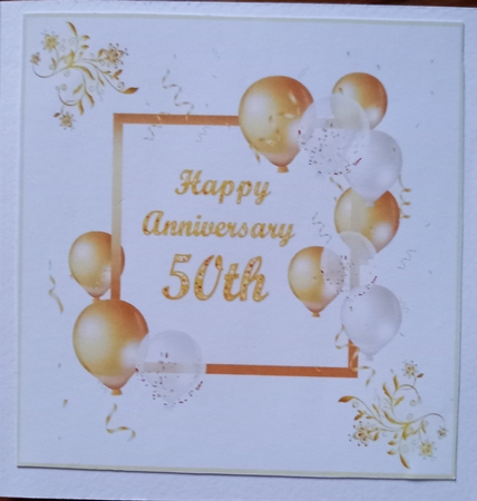 50th Anniversary by Carolynne Barratt