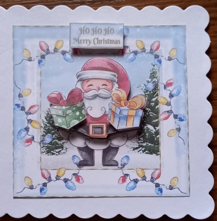 Ho HO HO Merry Christmas by Carolynne Barratt