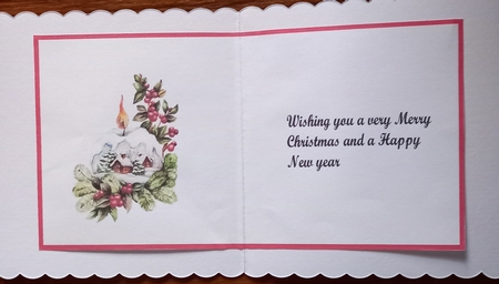 Insert 6 x 6 Christmas  3 by Carolynne Barratt