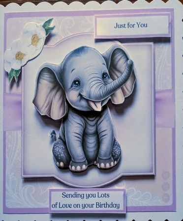 Gimme a Smile #2 (7x7 inch square card kit) by Carolynne Barratt