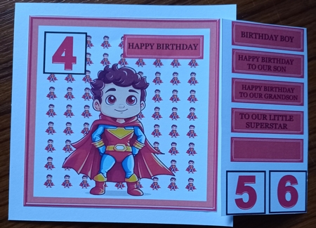BIRTHDAY SUPERSTAR BOY by Carolynne Barratt