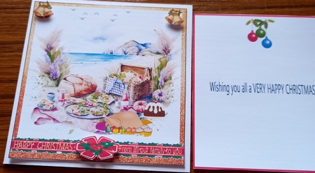 CHRISTMAS LUNCH ACROSS THE MILES by Carolynne Barratt