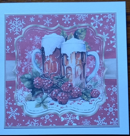 3 Christmas cheers card front/toppers 10 by Carolynne Barratt