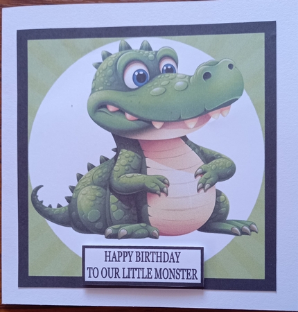 HAPPY BIRTHDAY LITTLE MONSTER by Carolynne Barratt