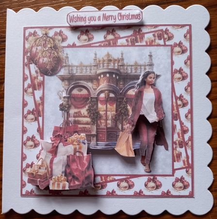 A Christmas shopping spree by Carolynne Barratt