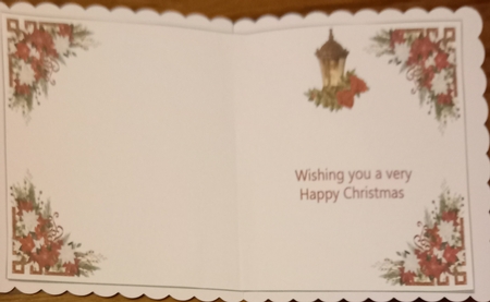 CHRISTMAS CARD 6  INSERT 3 by Carolynne Barratt