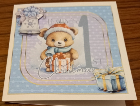 Babys First Christmas - Boy  by Carolynne Barratt