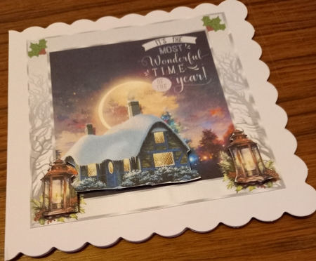 wondeful Christmas 7x7  by Carolynne Barratt