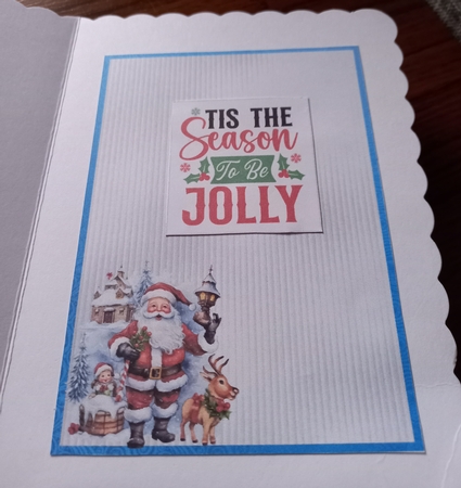 Matching insert sheet for the design sheet - Christmas Assortment 1 by Carolynne Barratt